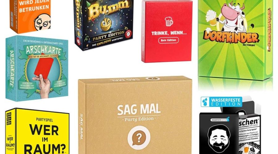 Partyspiele als Geschenk